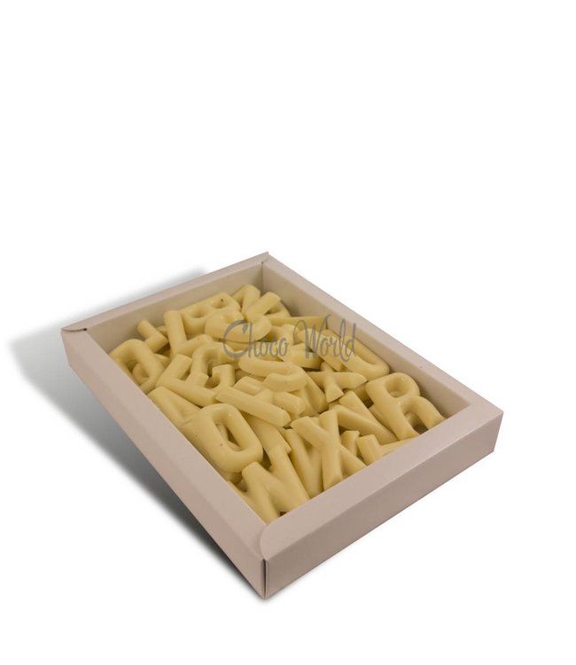 Chocolade mini letters