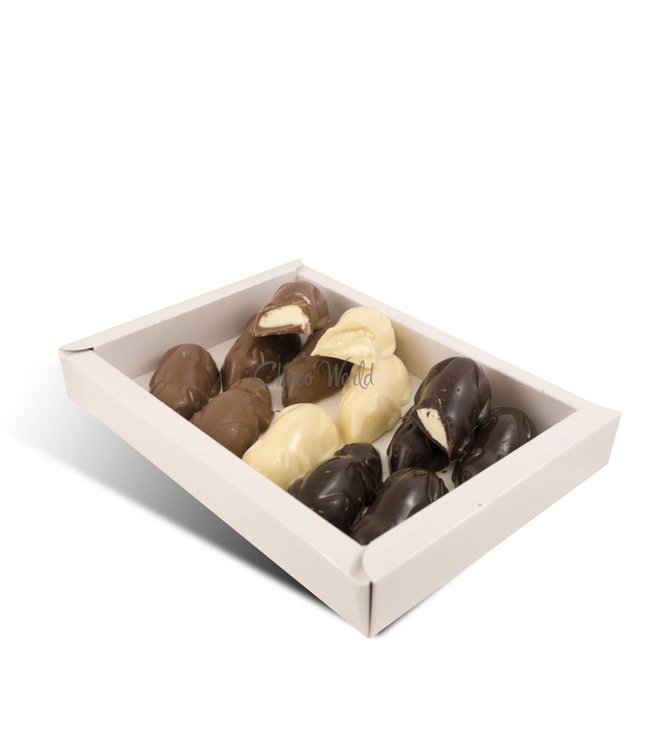 Chocolade slagroom muizen 10 stuks assorti