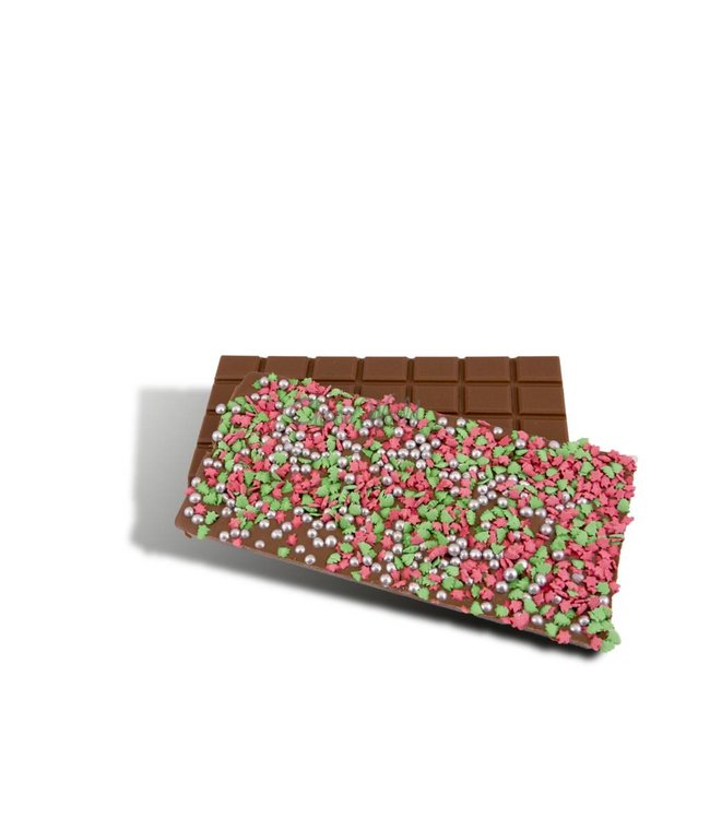 Chocolade reep groot kerstmis