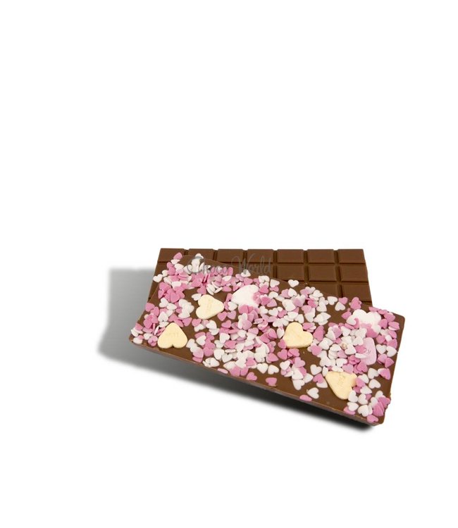 Chocolade reep groot liefde