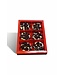 Chocolade flikken met cranberries