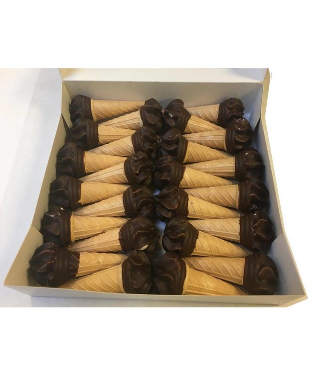 Chocolade ijsje 25 stuks