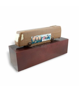 Chocolade bus & garage met foto