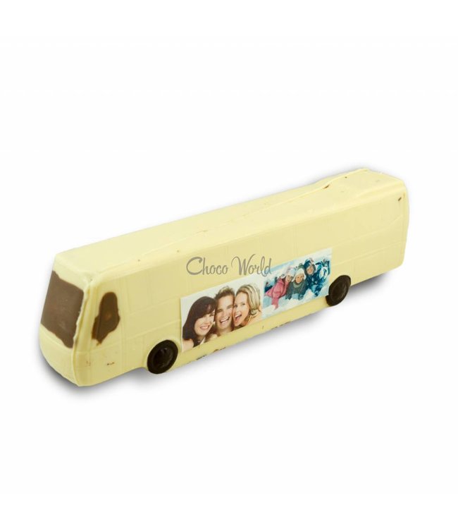 Chocolade Bus met foto