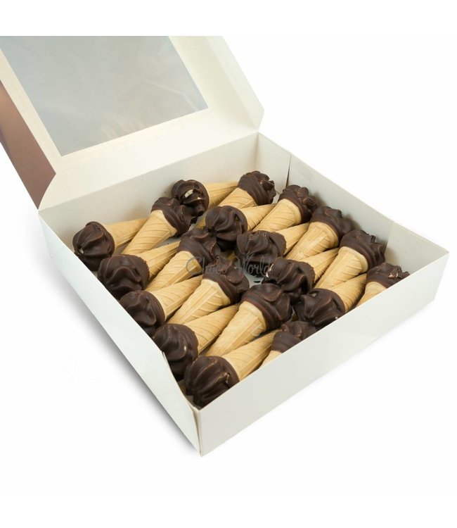 Chocolade ijsje 25 stuks
