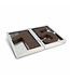 Chocolade cijfer groot dubbel