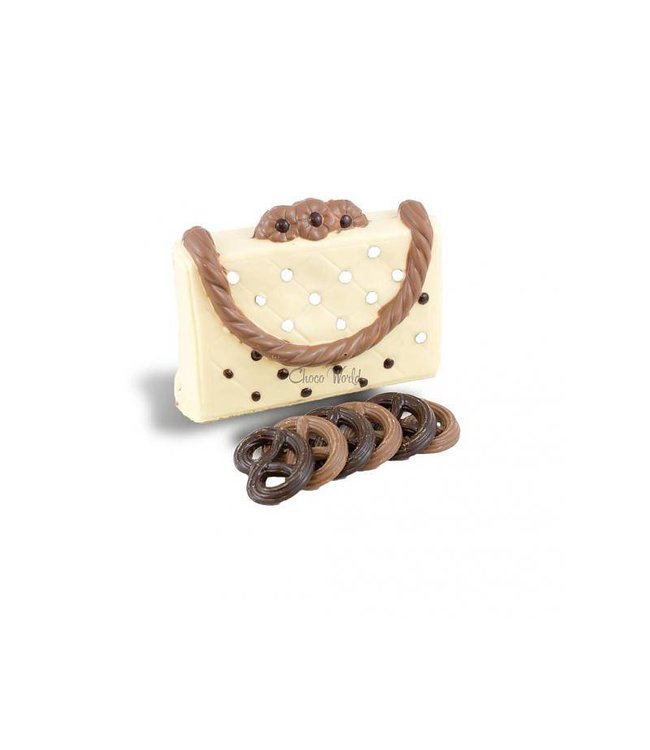 Chocolade dames handtas melk