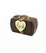Chocolade dames tasje met foto