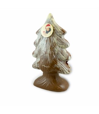 Chocolade kerstboom met foto