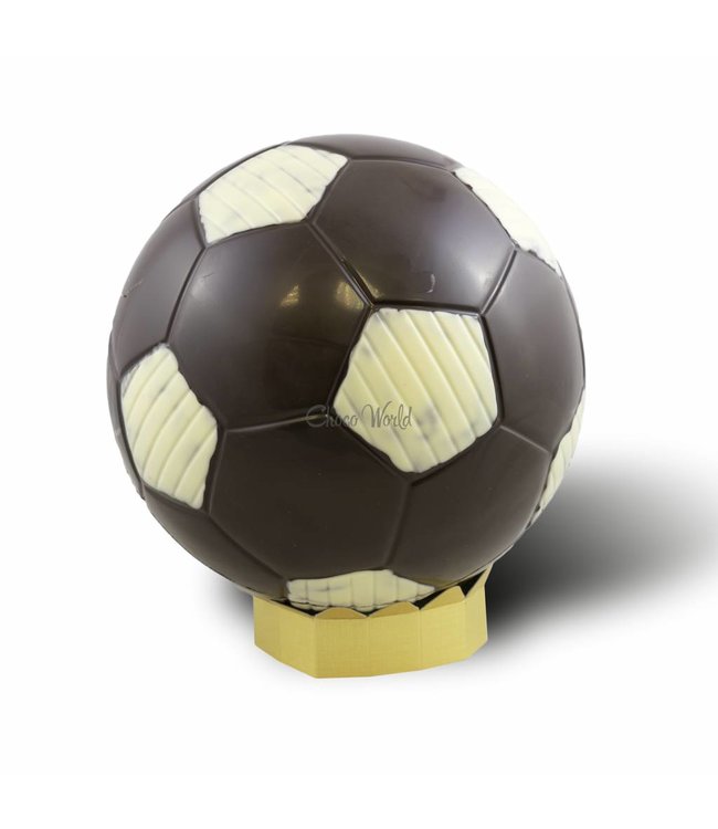 Chocolade voetbal wedstrijdformaat