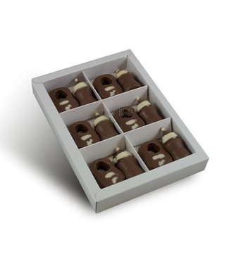 Chocolade tutjes slabbetjes