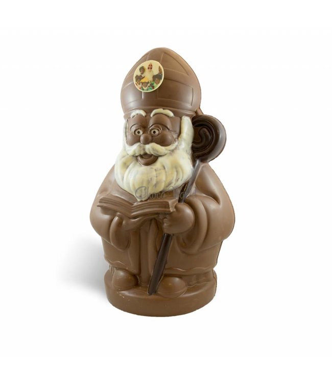 Chocolade Sint Nicolaas met foto