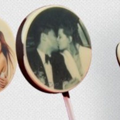 Lollies met Foto of Logo