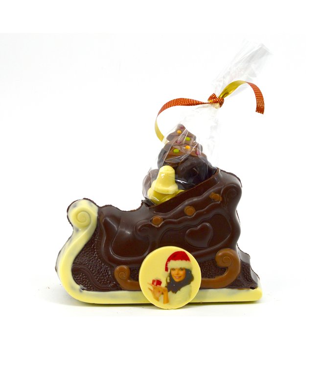 Chocolade arreslee met foto logo