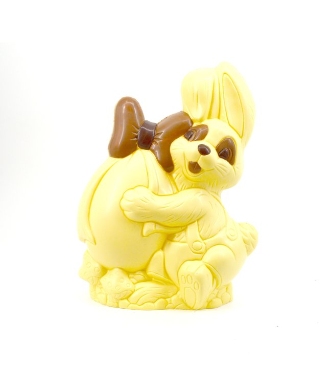 Chocolade paashaas met ei kingsize