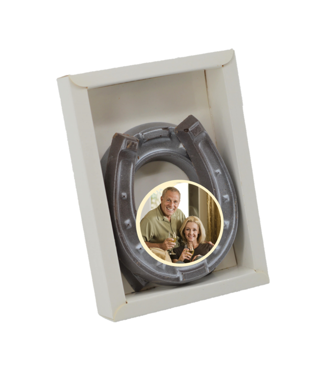 Chocolade hoefijzers old look met foto