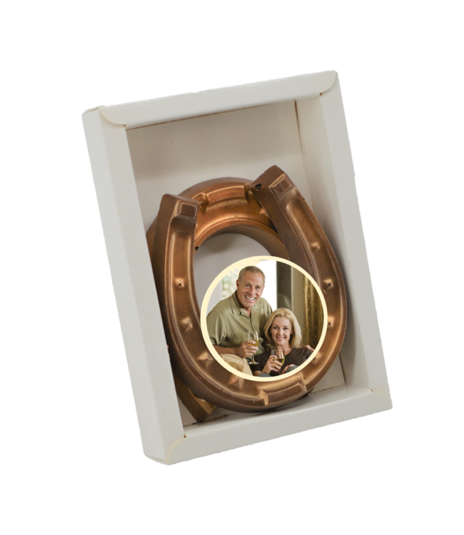 Chocolade hoefijzers old look met foto