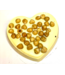Chocolade hart (S) met hazelnoten