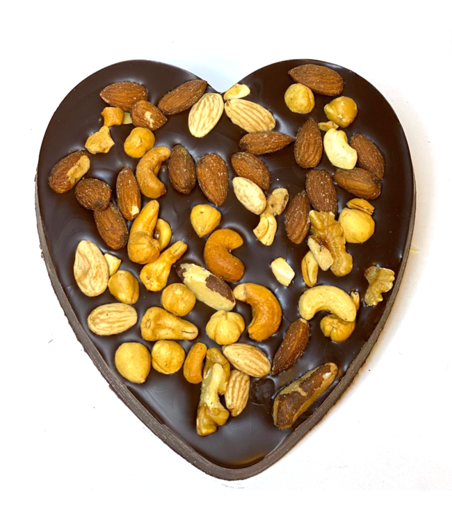 Chocolade Hart Groot met Luxe Notenmix