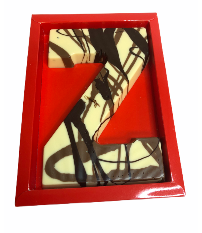 Chocolade letter art deco