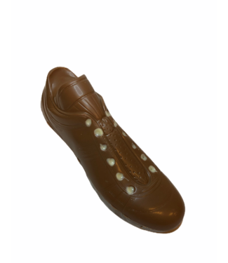 Chocolade voetbalschoen