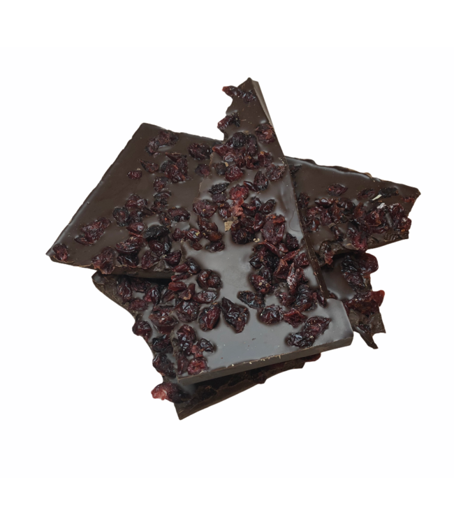 Breekchocolade cranberrie