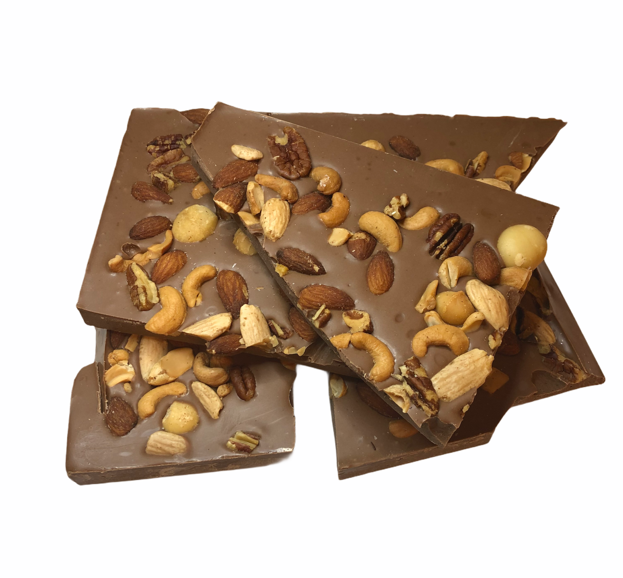 Breekchocolade macadamiamix - Choco-World.nl