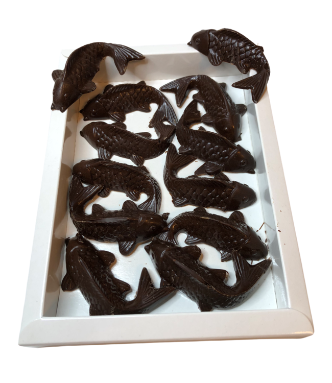 Chocolade mini koi karpers