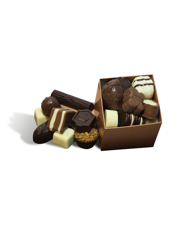 Chocolade bonbons met slagroomvulling (S)