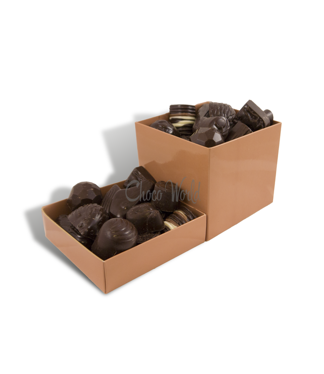 Chocolade slagroom bonbons groot