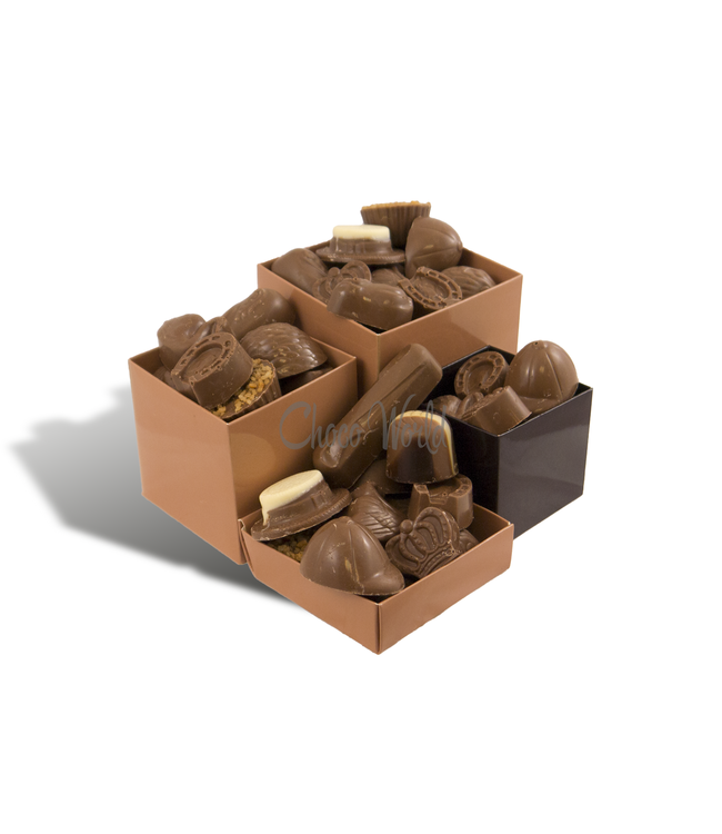 Chocolade slagroom bonbons kingsize