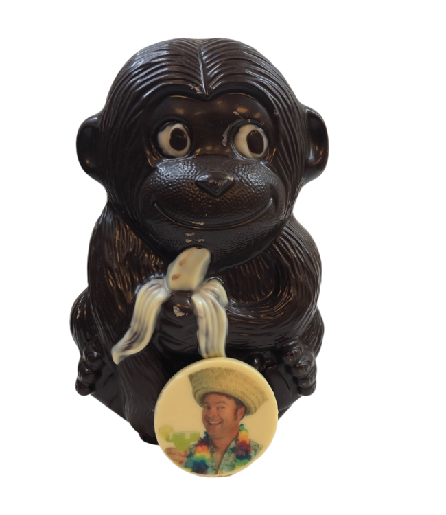 Chocolade aapje met foto