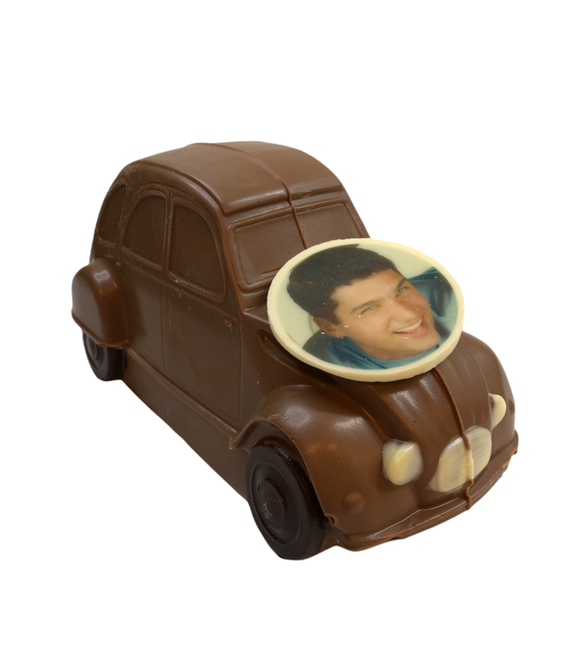 Chocolade 2cv lelijke eend auto met foto
