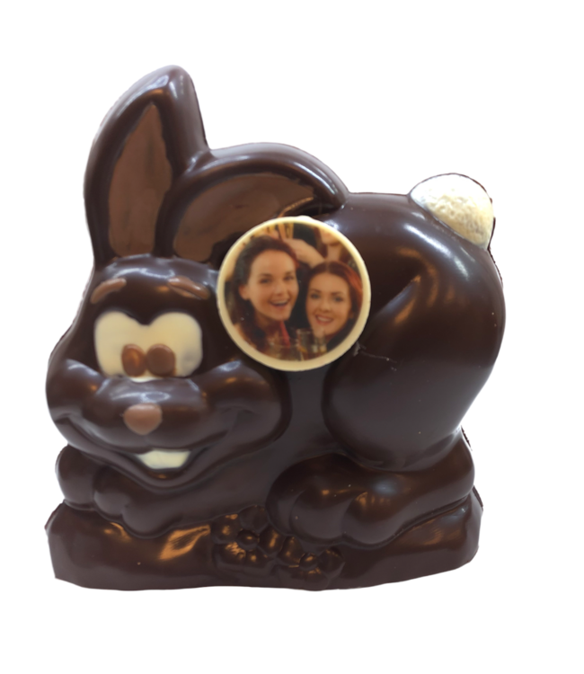 Chocolade haas victor met foto