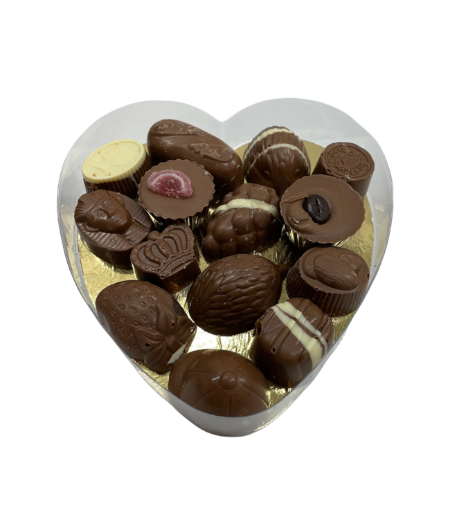 Luxe Slagroom Bonbons in Hartvorm Groot