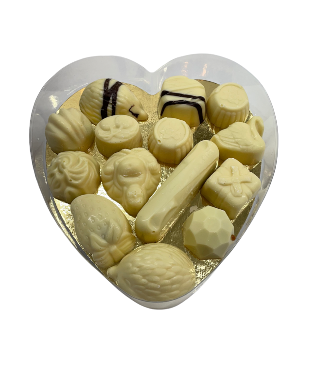 Luxe Slagroom Bonbons in Hartvorm Groot