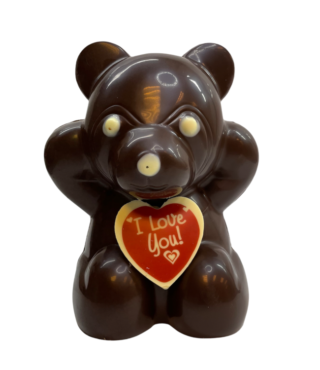 Chocolade valentijn beer