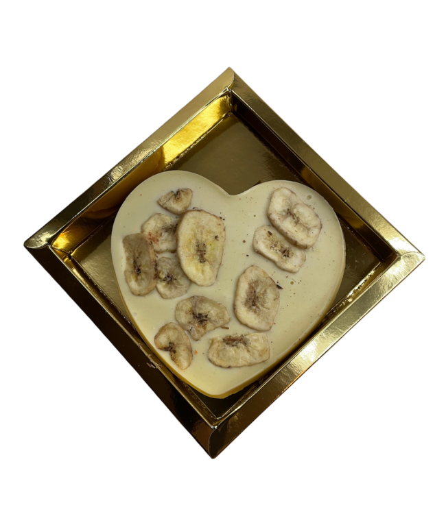 Chocolade hart (S) banaan