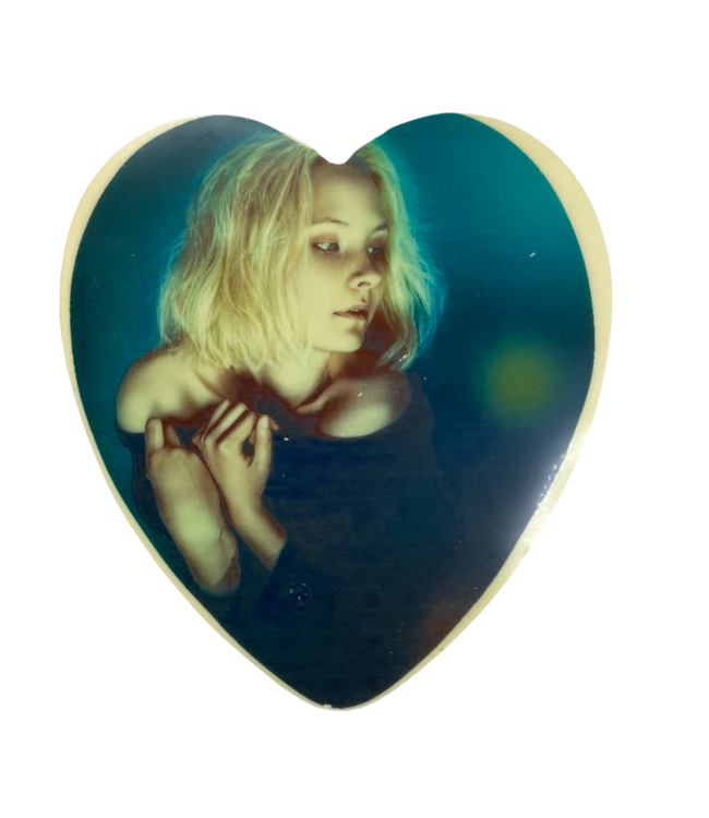 Chocolade hart kingsize met foto