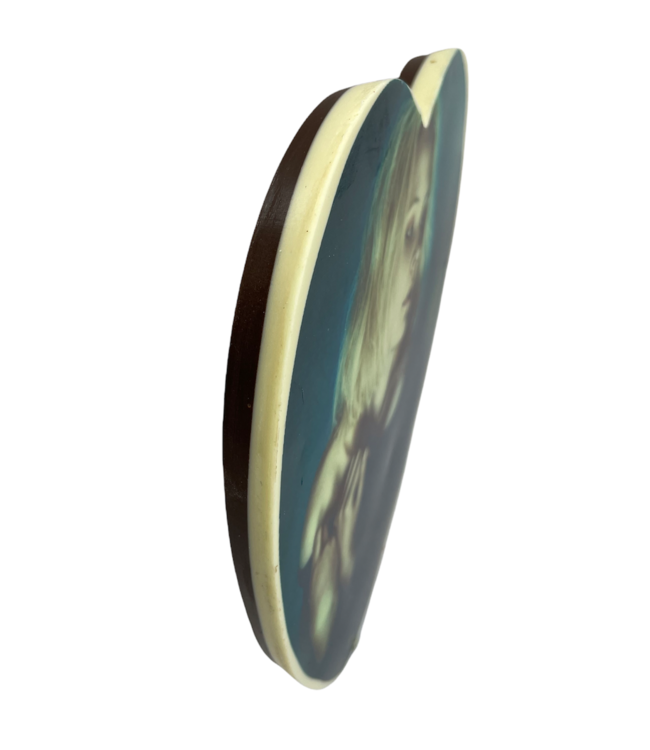 Chocolade hart kingsize met foto