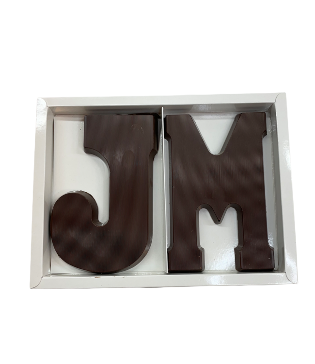 Chocolade letter dubbel
