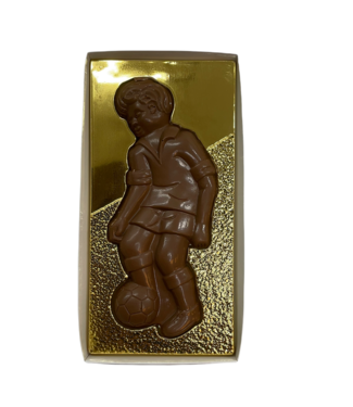 Chocolade voetballer