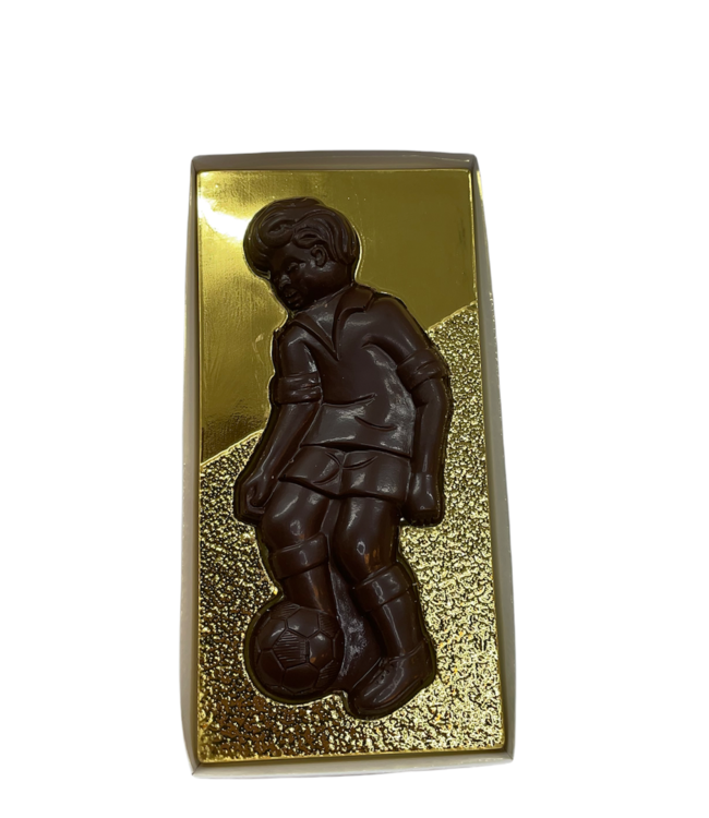 Chocolade voetballer
