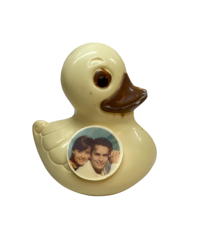 Chocolade bad eend met foto