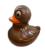 Chocolade bad eend kingsize