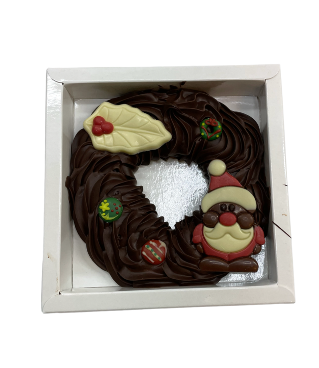 Chocolade luxe kerstkrans