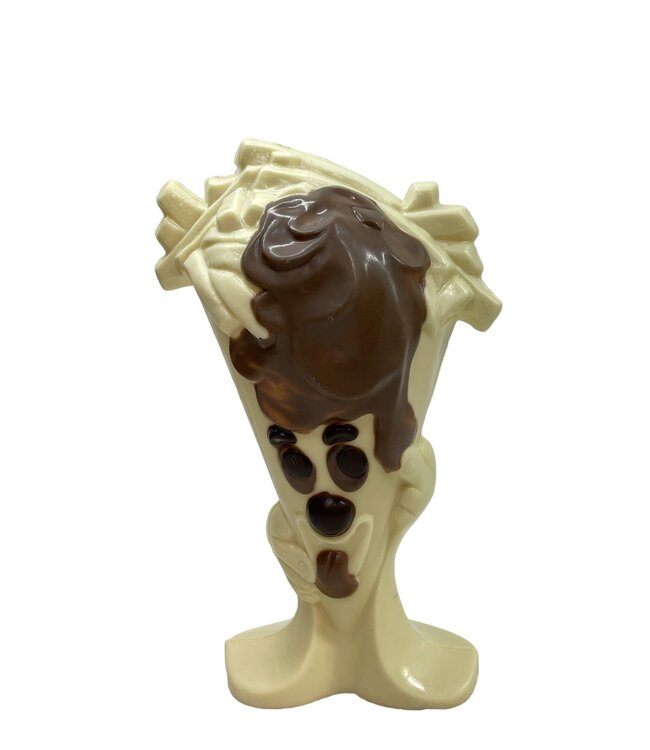 Chocolade frietje mayonaise