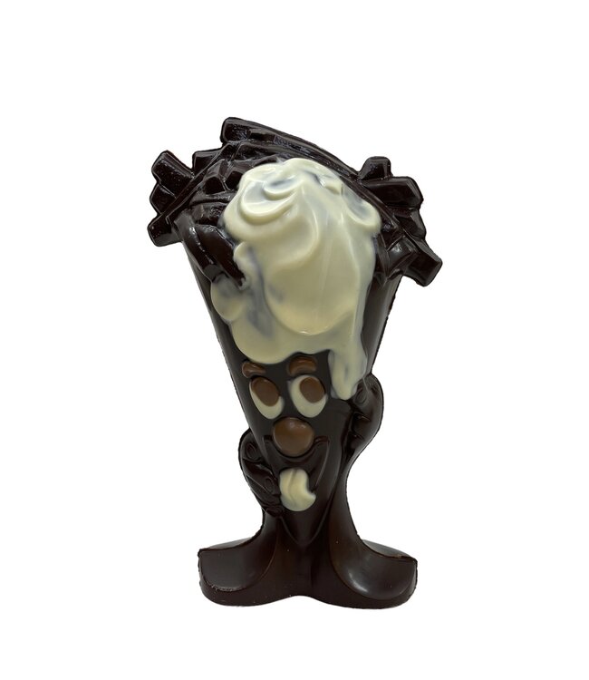 Chocolade frietje mayonaise