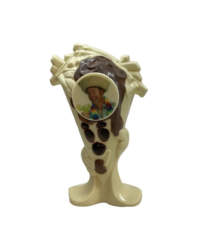 Chocolade frietje mayonaise met foto