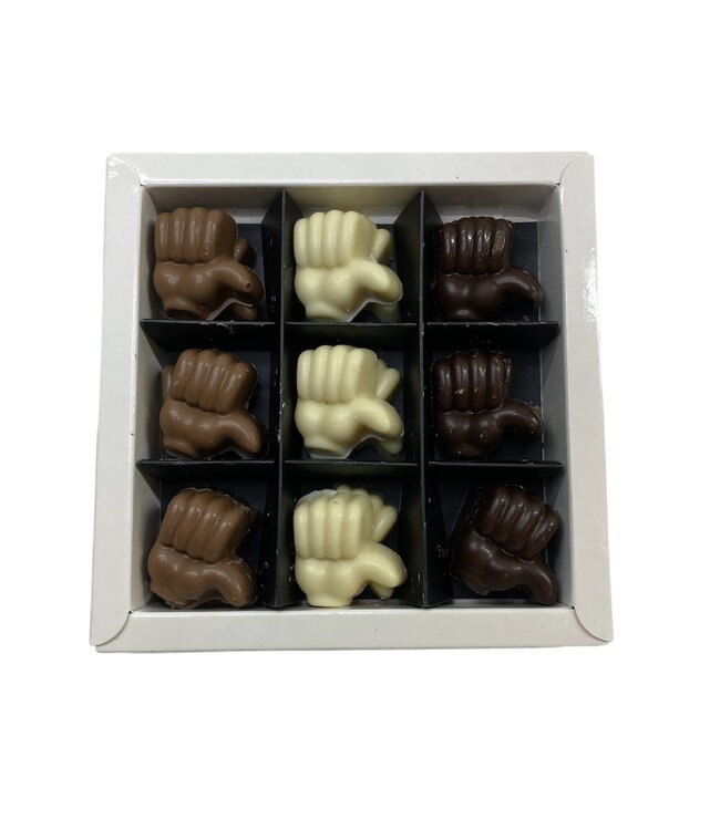 Chocolade duimpjes